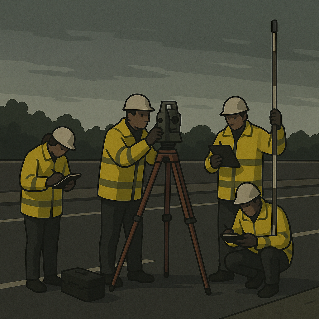 Engineers on site